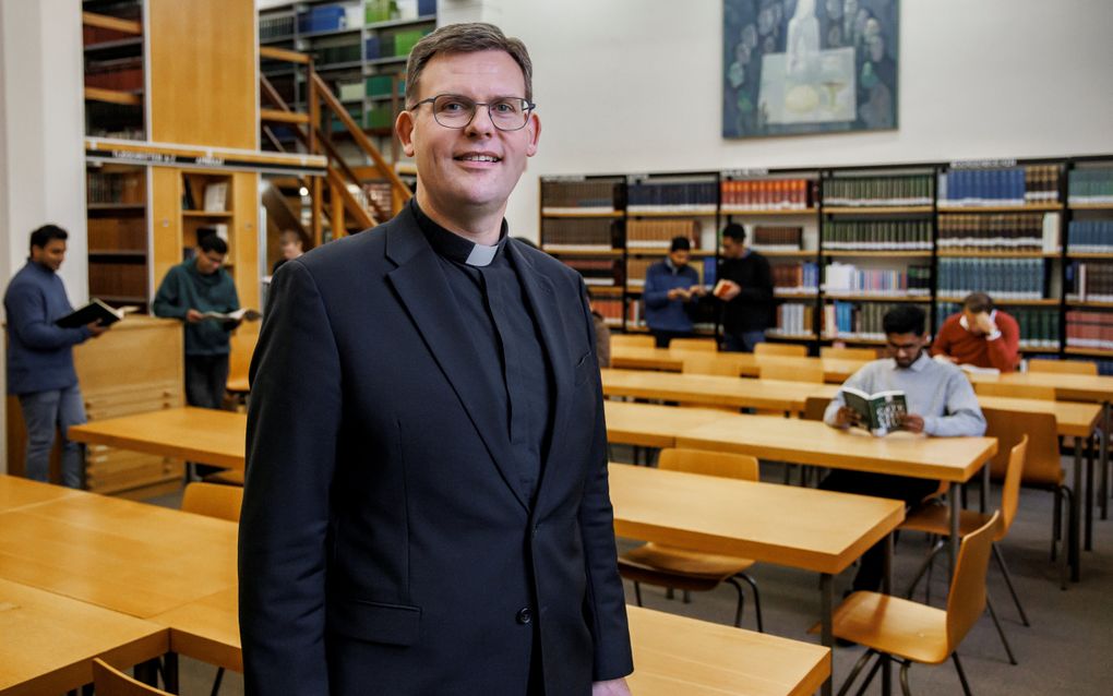 Dr. Lambert Hendriks is sinds 2016 de rector van Rolduc. beeld Jean-Pierre Geusens 