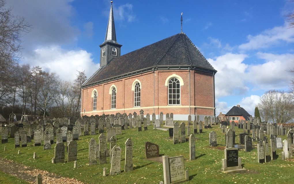 De Piterkerk in het Friese Lippenhuizen. beeld Lodewijk Born