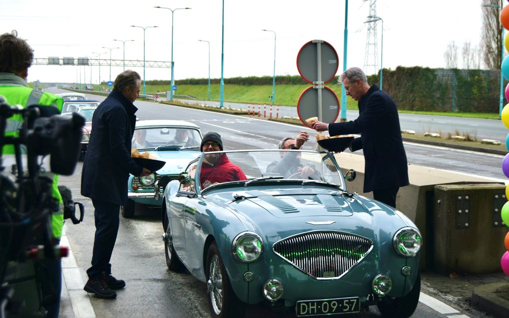 Madlener (l.) en Van der Maas. beeld Bing van Scheyen