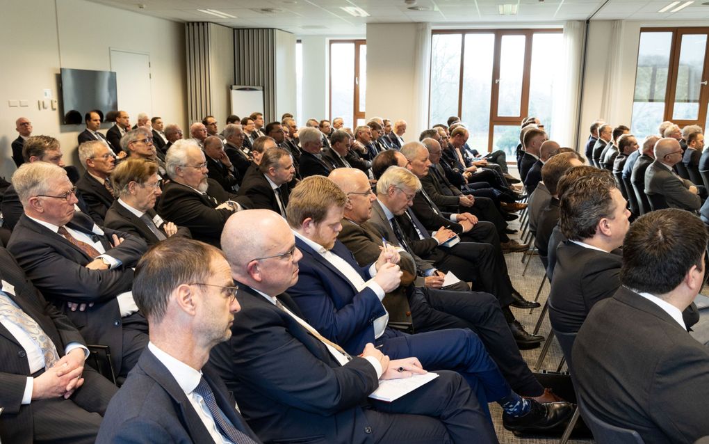 In Doorn werd woensdag en donderdag de jaarlijkse predikantencontio van de Gereformeerde Bond gehouden. beeld RD, Anton Dommerholt