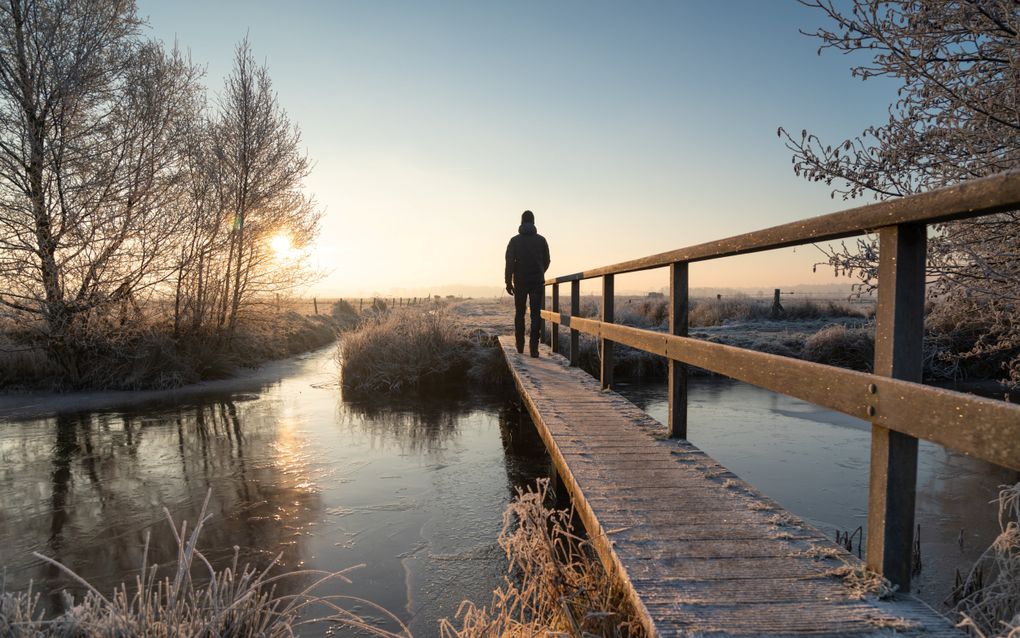 Hoe meer stappen iemand op een dag loopt, hoe lager het risico op een depressie. beeld iStock