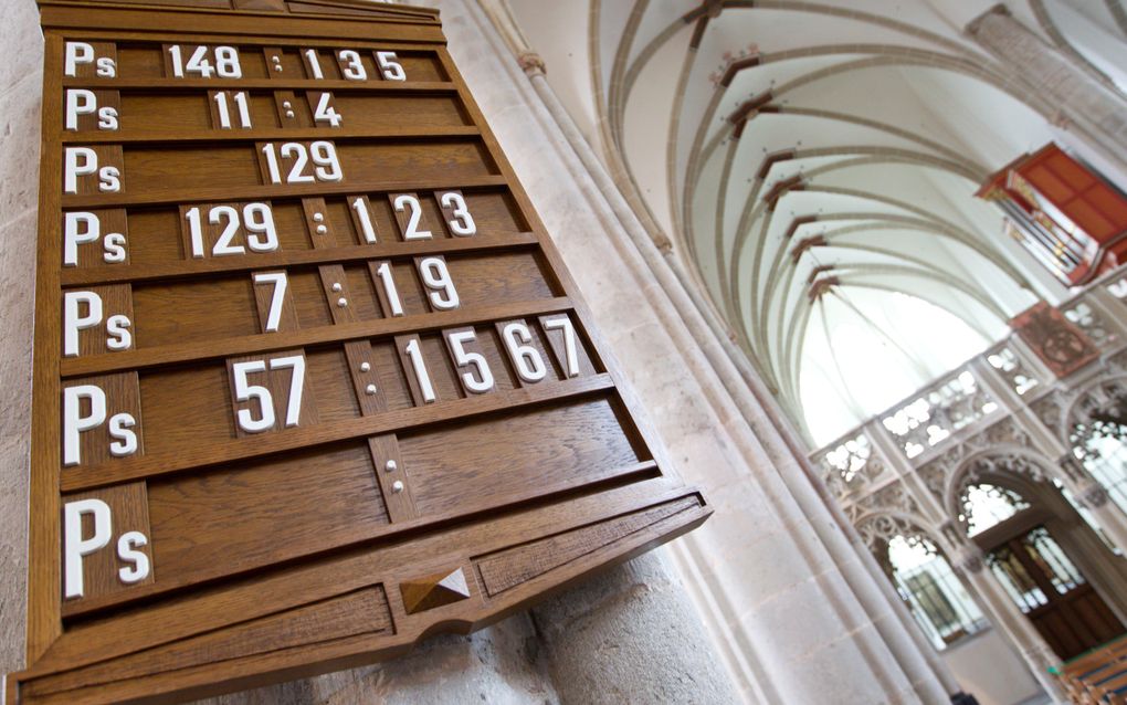 „Zoals we onze vreugde in God verwoord weten in de dank- en lofpsalmen, zo verwoorden we onze droefheid naar God met de klaag- en boetepsalmen.” beeld RD, Anton Dommerholt