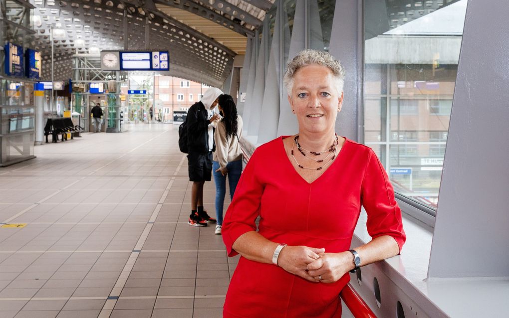 CU-partijvoorzitter Ankie van Tatenhove. beeld RD, Henk Visscher