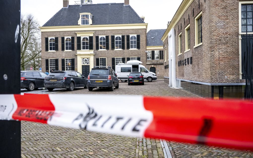 Met een zware explosie drongen inbrekers het Drents Museum in Assen binnen en stalen verschillende historische topstukken. beeld ANP, Marcel J. de Jong