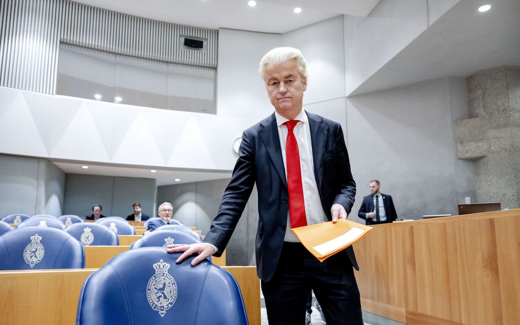 PVV-leider Geert Wilders. beeld ANP, Remko de Waal