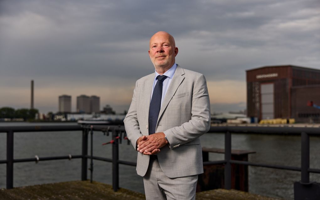 Havenwethouder Robert Simons van Rotterdam. beeld gemeente Rotterdam, Jan de Groen