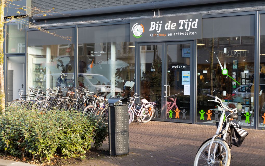 Kringloopwinkel en activiteitencentrum ”Bij de Tijd” in Emmen. beeld RD, Anton Dommerholt