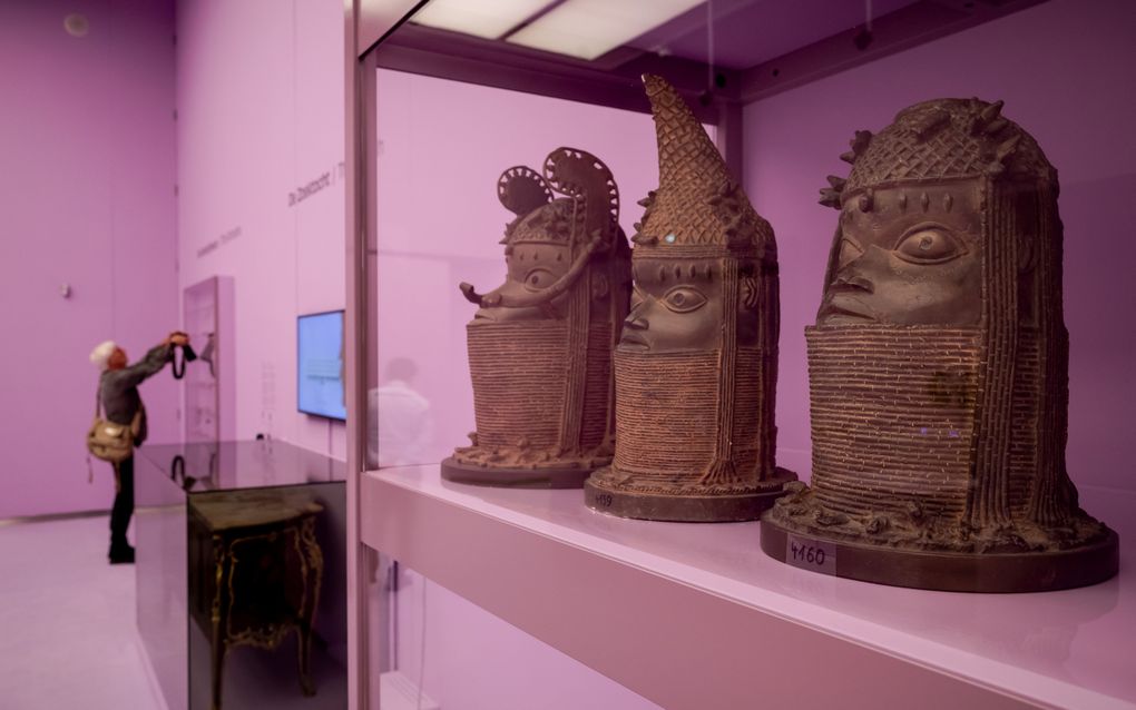 Gietvormen van de zogeheten Benin Bronzen. beeld ANP, Robin van Lonkhuijsen