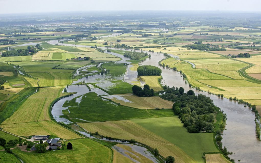 De IJsselvallei in de omgeving van Dieren.  beeld ANP, Bram van der Biezen