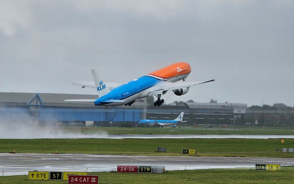 Jaap-Willem Meijer gaat regelmatig met het vliegtuig naar zijn werk. beeld Jaap-Willem Meijer