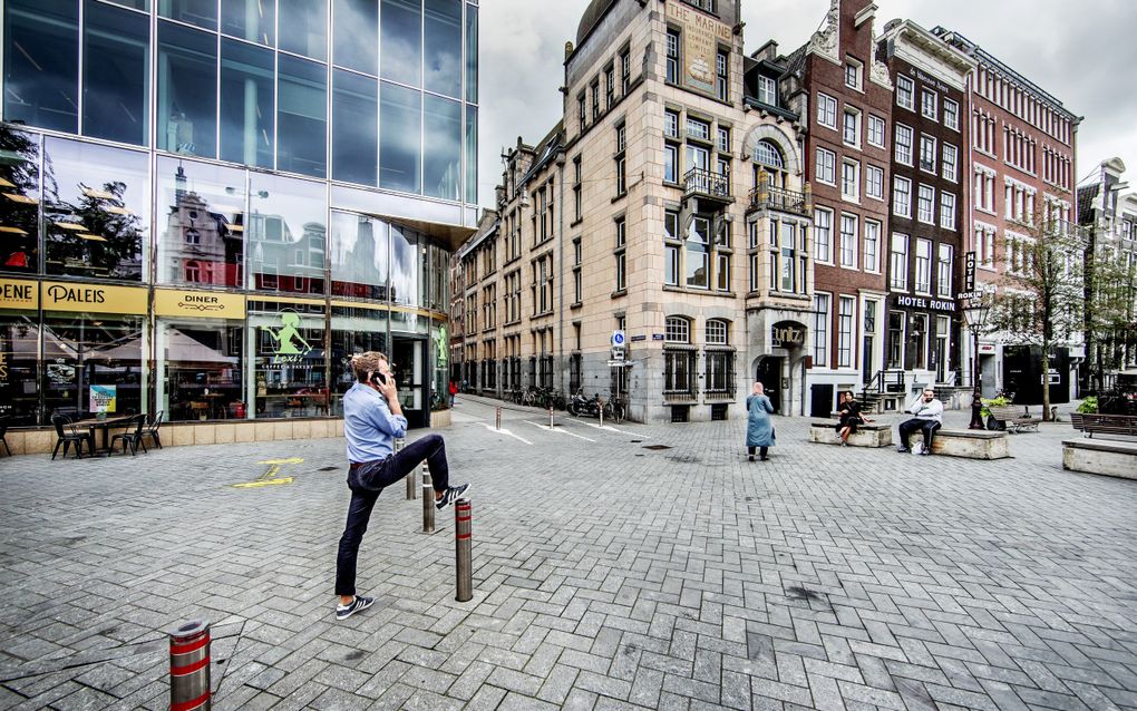 Het Nederlandse kantoor van Klarna op het Rokin, Amsterdam. beeld Jean-Pierre Jans