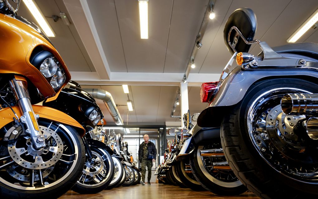 De aanschaf van een Harley Davidson motorfiets zal duurder worden. beeld ANP, Robin van Lonkhuijsen 