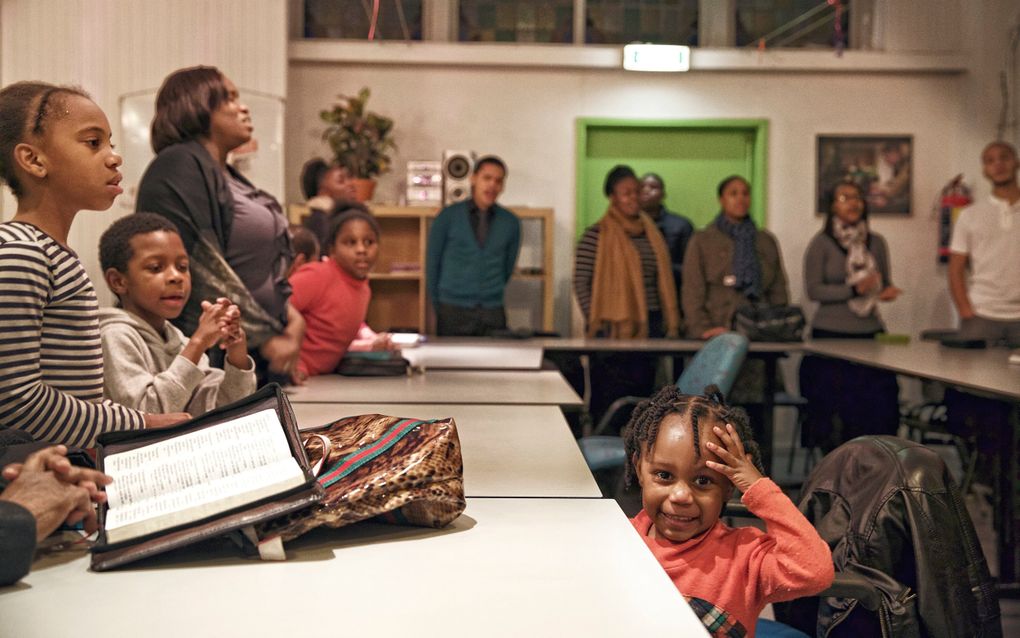 Migrantenkerk in Rotterdam. beeld Sjaak Verboom