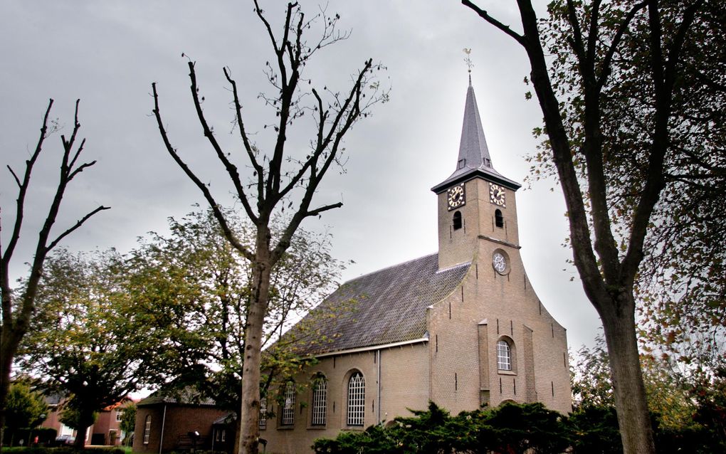 De Hervormde Kerk in Nieuw-Beijerland. beeld Sjaak Verboom