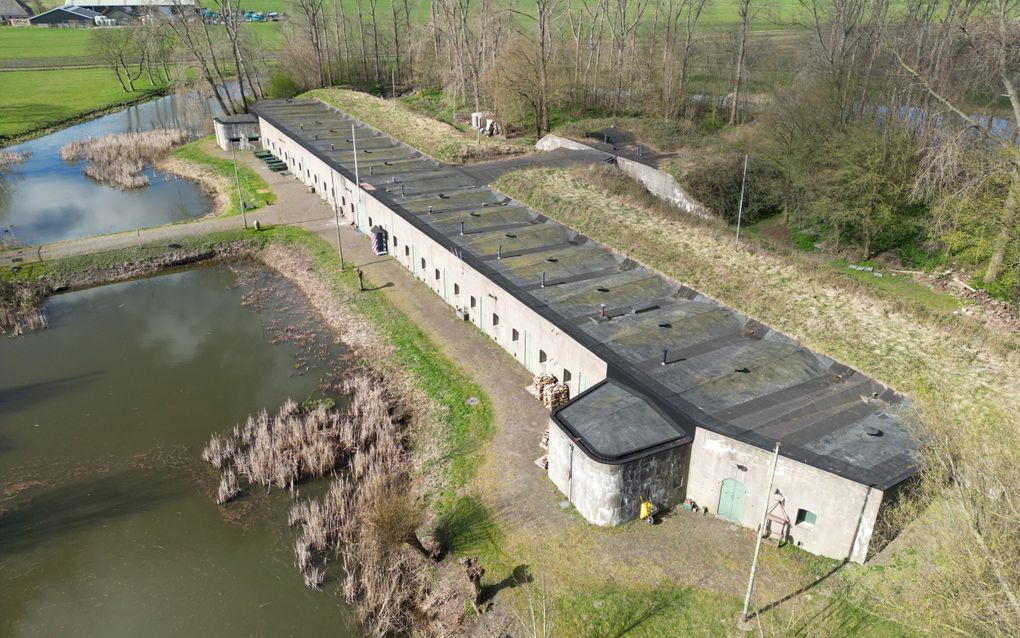 Wie Fort aan den Ham doorkruist, wandelt niet alleen langs de Nederlandse krijgsmacht, maar proeft ook het hiërarchische fortleven van de toenmalige bewoners. beeld VidiPhoto