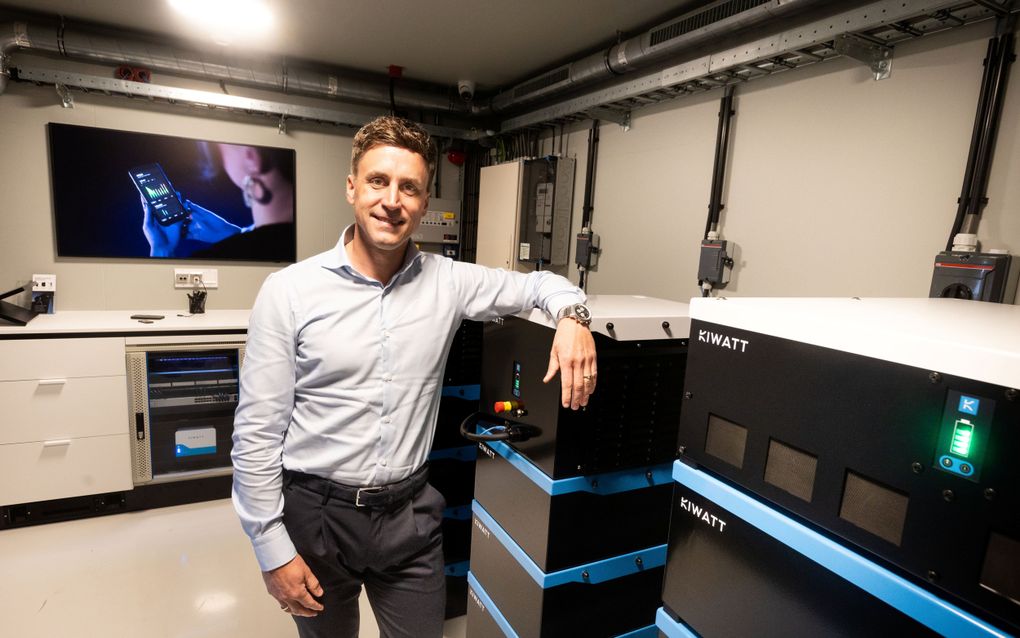 Jacob van Leeuwen van batterijproducent Kiwatt in Ede.
beeld RD, Anton Dommerholt