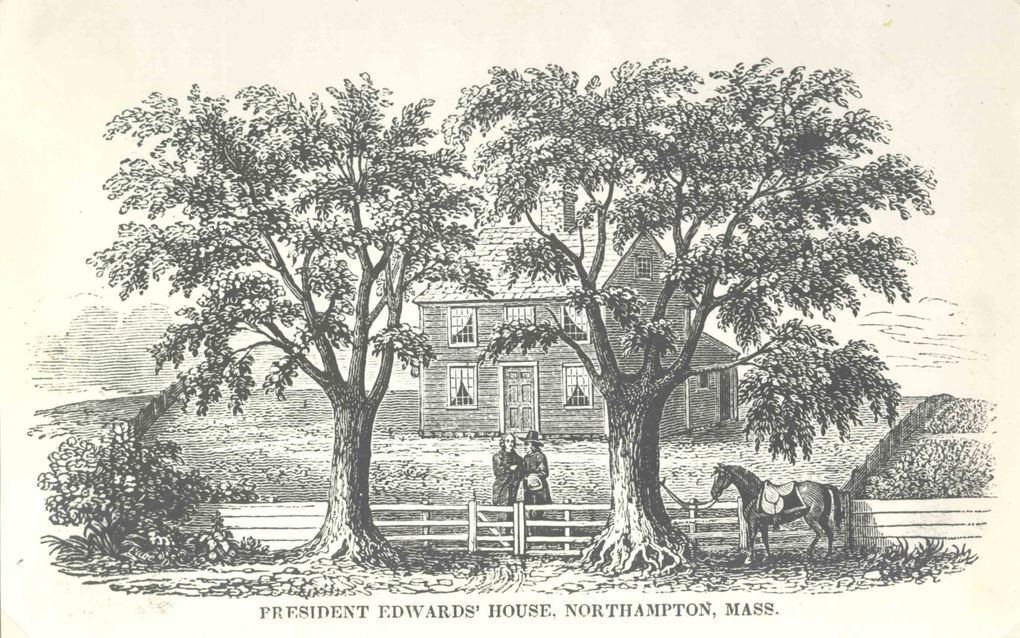 De woning van Jonathan Edwards in Northampton (Massachusetts), waar zijn zoon Jonathan Edwards junior de eerste zes jaar van zijn leven doorbracht. beeld The Gospel Coalition