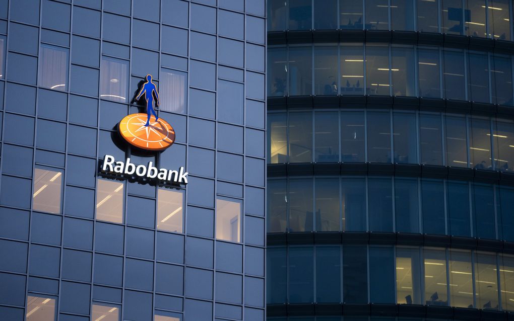 Exterieur van het kantoor van de Rabobank. beeld ANP, Jeroen Jumelet