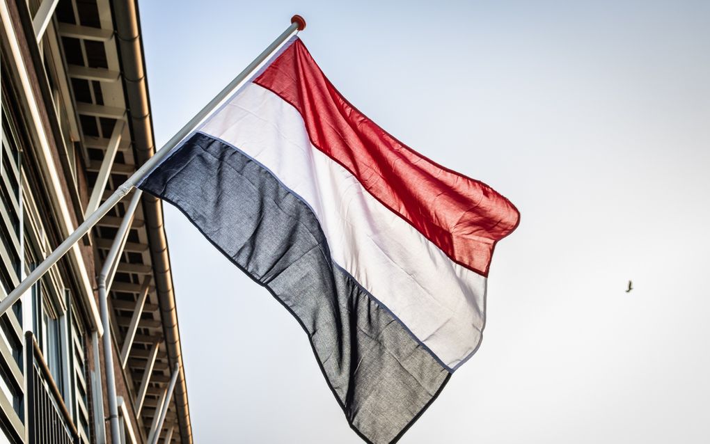 Vlaggen voor Bevrijdingsdag. beeld ANP