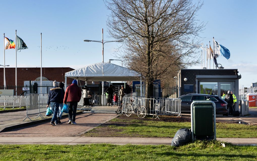Asielzoekerscentrum in Ter Apel. beeld RD, Anton Dommerholt