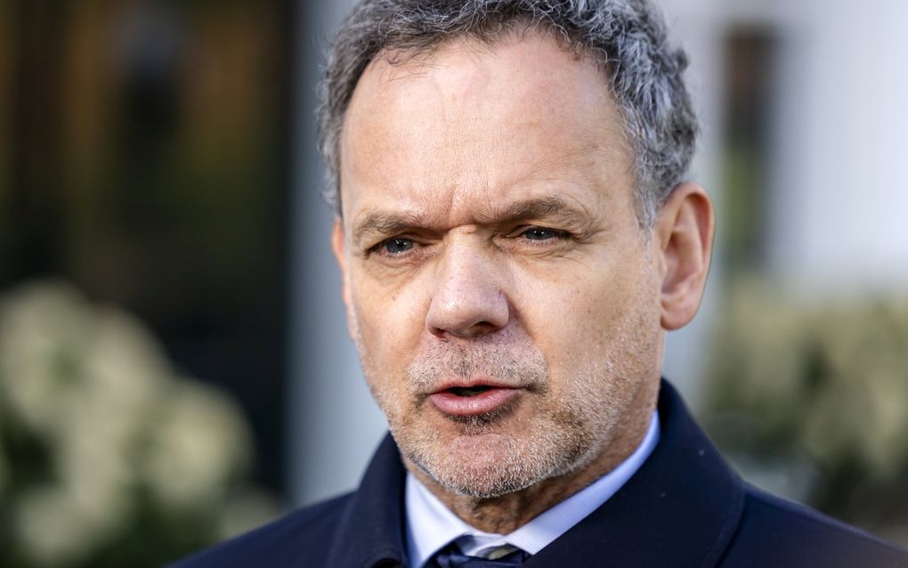 Caspar Veldkamp, minister van Buitenlandse Zaken. beeld ANP, Remko de Waal