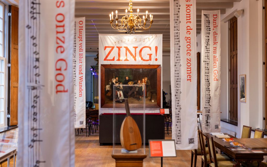 De tentoonstelling ZING! in het Luther Museum in Amsterdam. beeld Victor Wennekes