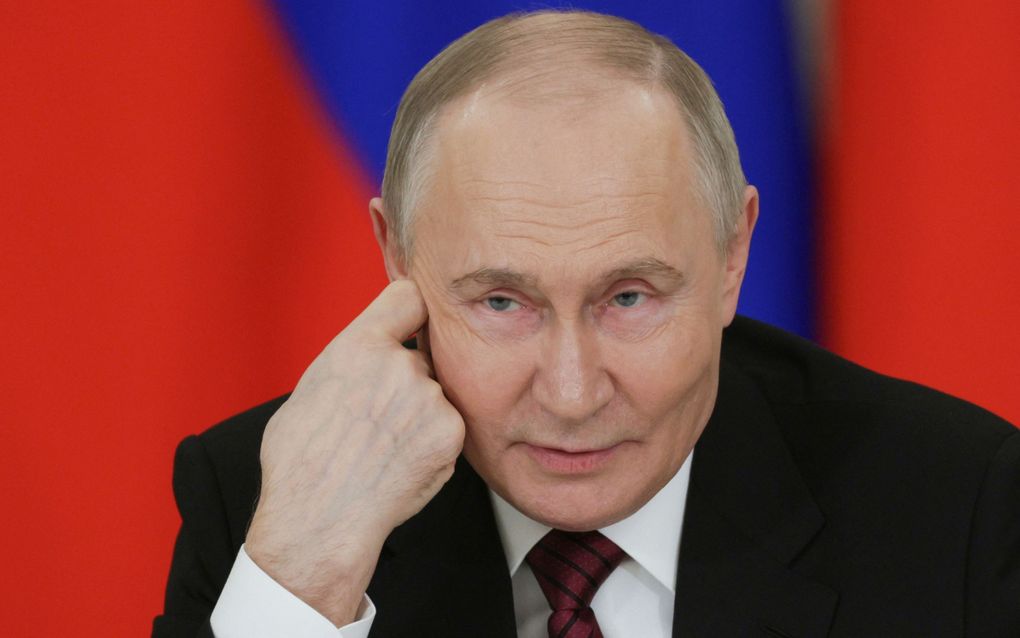 De Russische president Vladimir Poetin. beeld AFP, Gavriil Grigorov