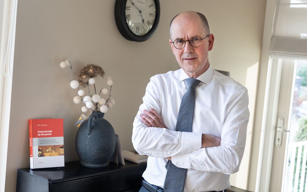 Ds. R.W. de Koeijer. beeld RD, Anton Dommerholt