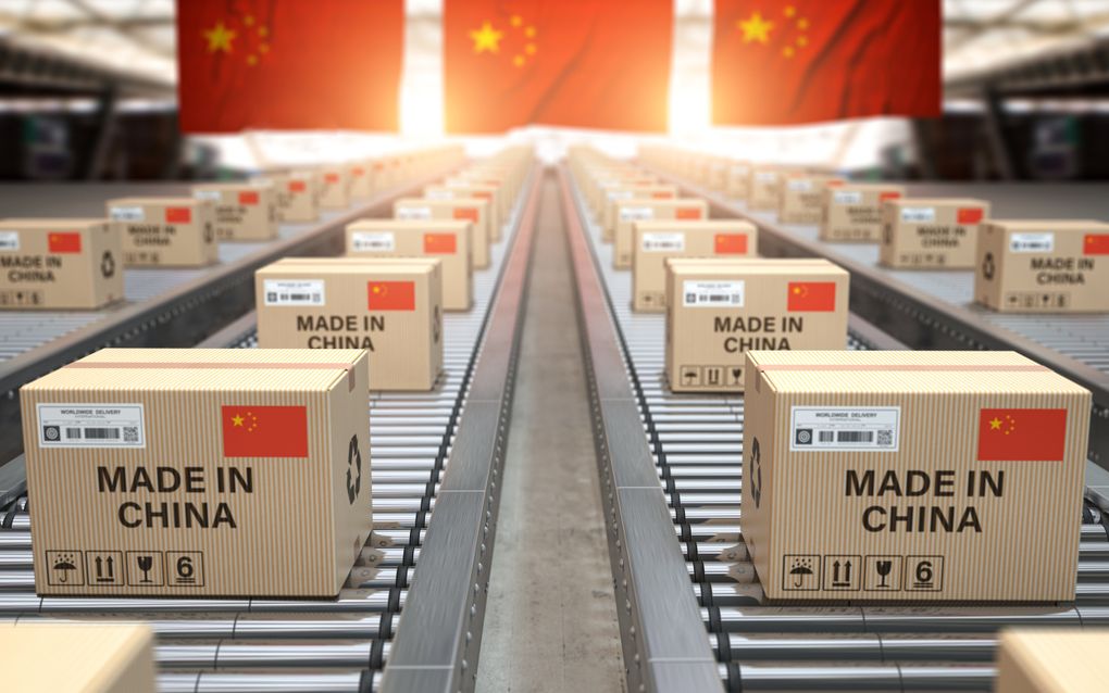 In Trumps woorden speelt China vreselijk vals door veel meer naar de VS te exporteren dan het uit de VS koopt. beeld iStock
