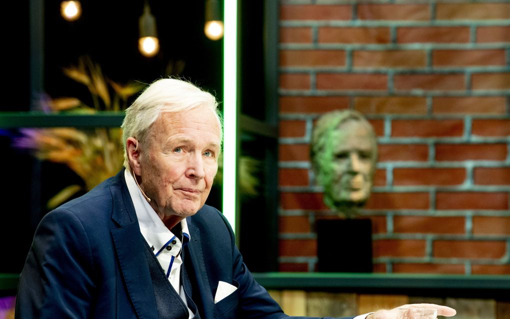 Schrijver Jan Terlouw. beeld ANP, Robin Utrecht