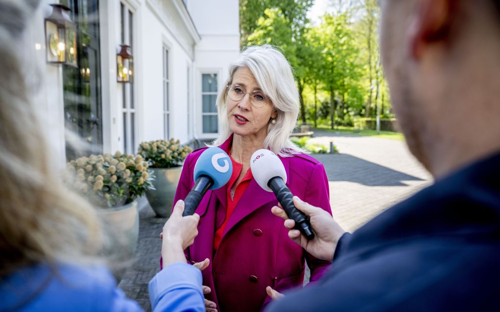 Mona Keijzer, minister van Volkshuisvesting en Ruimtelijke Ordening. beeld ANP, Robin Utrecht