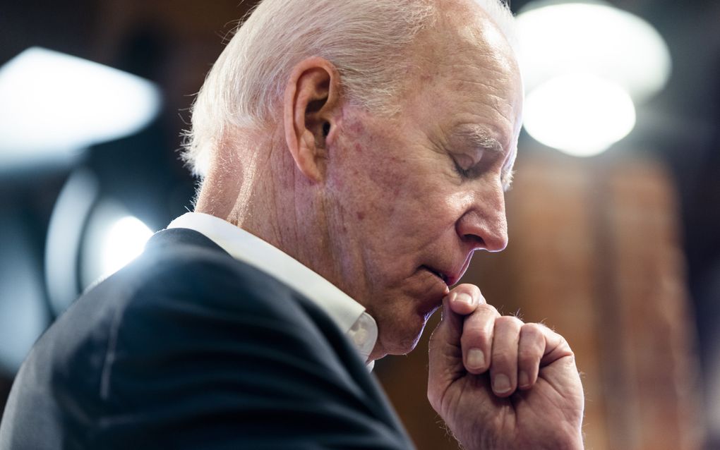 Biden. beeld EPA, JIM LO SCALZO