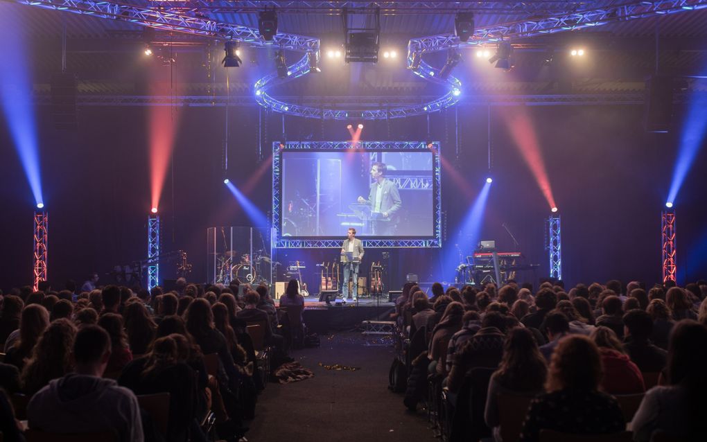 Een HGJB-conferentie in Stadskanaal. beeld HGJB