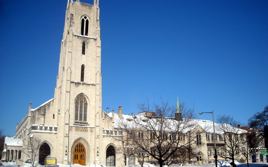 De Church of the Pilgrims uit 1929 in Washington D.C., een presbyteriaanse kerk. beeld Wikimedia