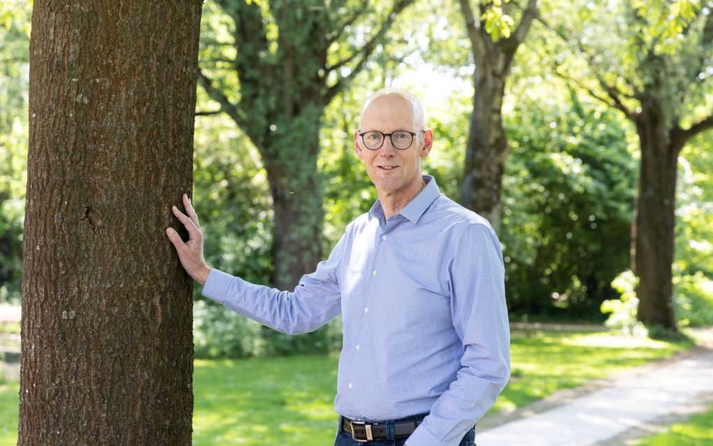 Prof. Jack Barentsen uit Houten nam vrijdag afscheid van de Evangelische Theologische Faculteit Leuven. beeld RD, Anton Dommerholt.