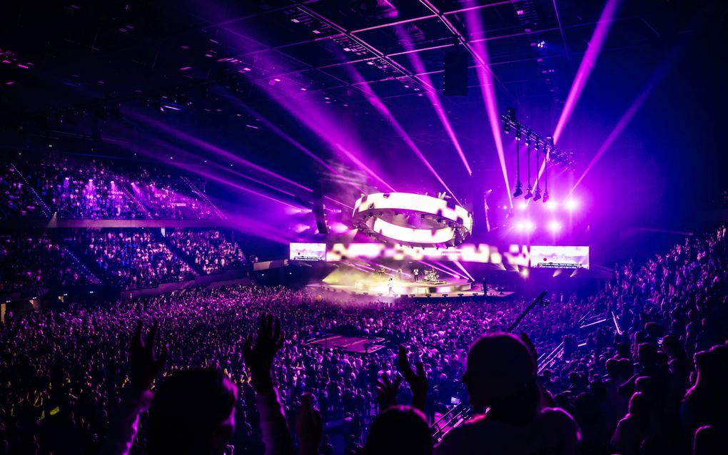 In de Ahoy in Rotterdam had zaterdag de 49e editie van de EO-Jongerendag plaats. beeld SetVexy