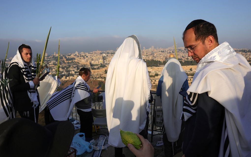 „In Jeremia 31 staat dat het zaad van Israël voor altijd Gods volk zal zijn.” beeld EPA, Abir Sultan