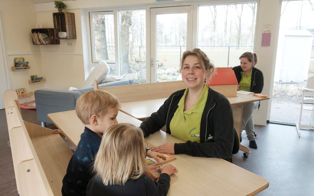 Muziek is belangrijk voor kinderen, ook in de kinderopvang. beeld Sjaak Verboom