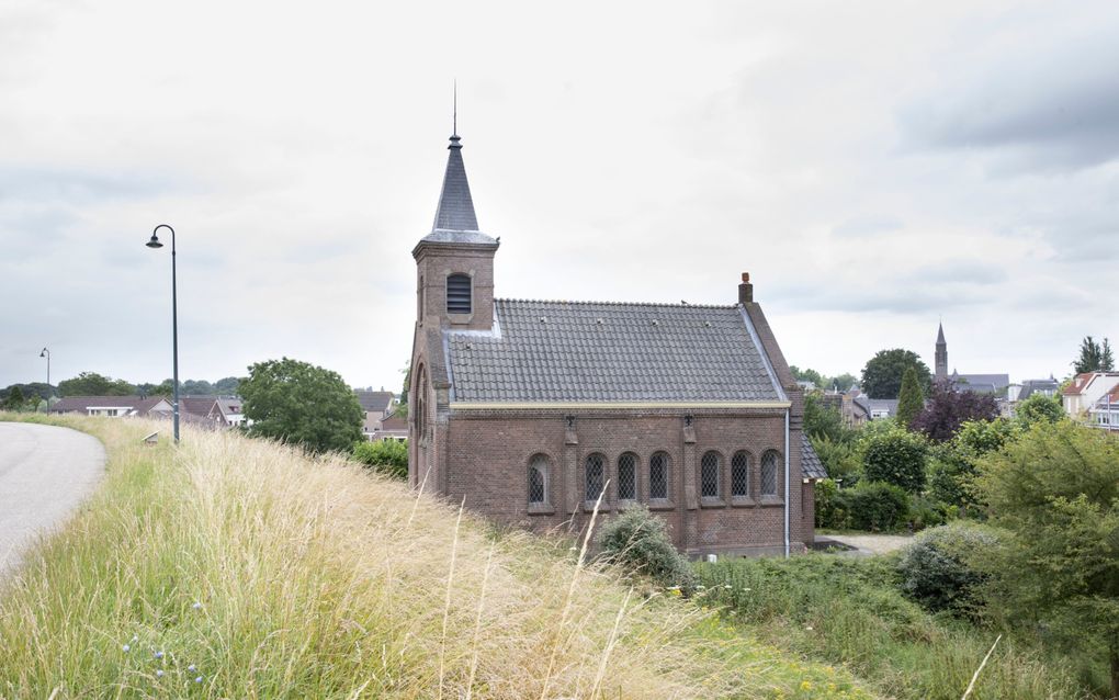 Het Zalmkerkje in Millingen aan de Rijn, een plaats in de gemeente Berg en Dal in de provincie Gelderland. beeld RD, Anton Dommerholt