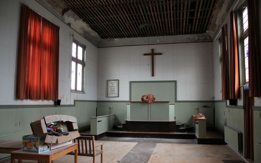 Evangelist haalt 35.000 euro op voor nieuw plafond Bethel Schagen