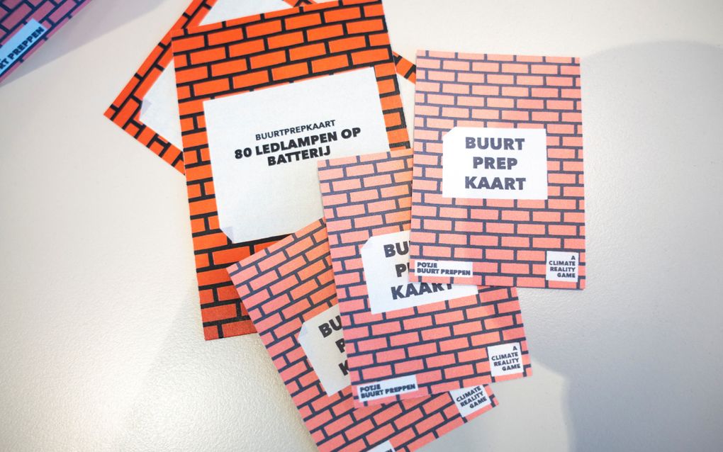 Een aantal kaarten met het opschrift buurtprepkaart.