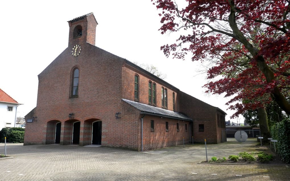 De hervormde Vredeskerk in Veenendaal. beeld Jan van Reenen