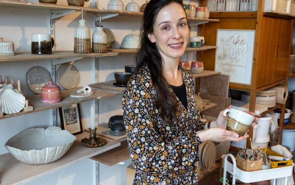 Wilma Boonzaaijer uit Woudenberg geniet van de rust die haar ambacht biedt