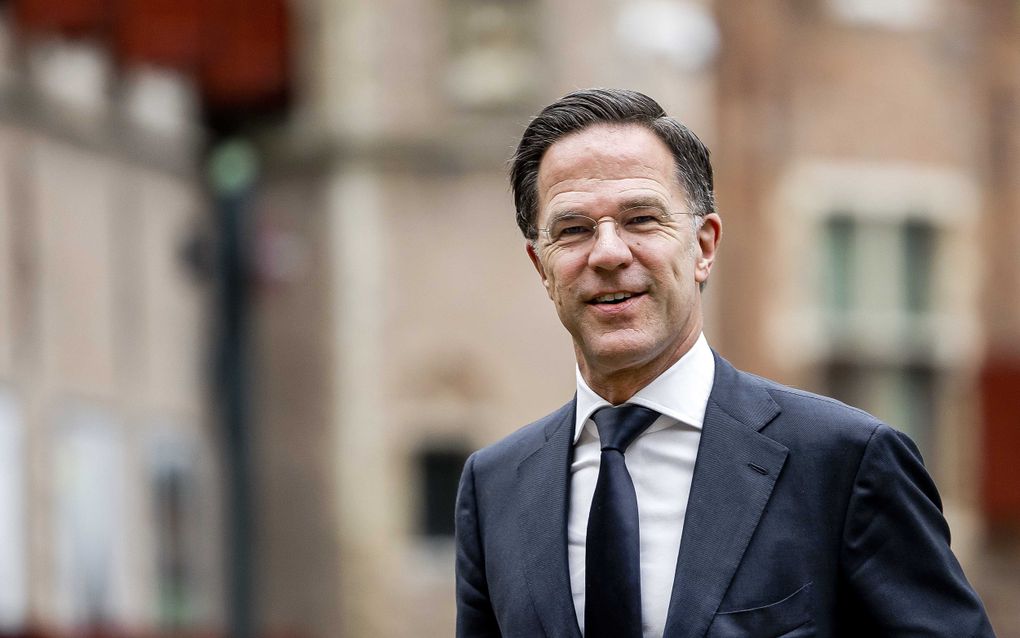 Demissionair premier Mark Rutte. beeld ANP, Remko de Waal