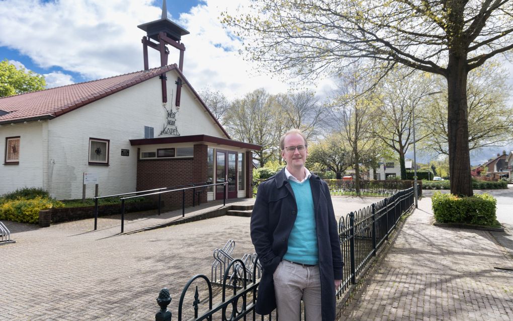 Ds. Gert de Kok, predikant van de hervormde gemeente Nunspeet (Kapel Hulshorst), schreef een preekschets voor de roepingenzondag. beeld RD, Anton Dommerholt