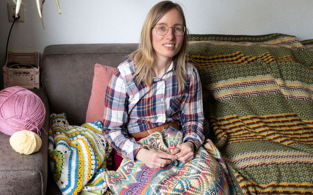 Gerdine den Dekker uit Woerden houdt van langdurige haakprojecten