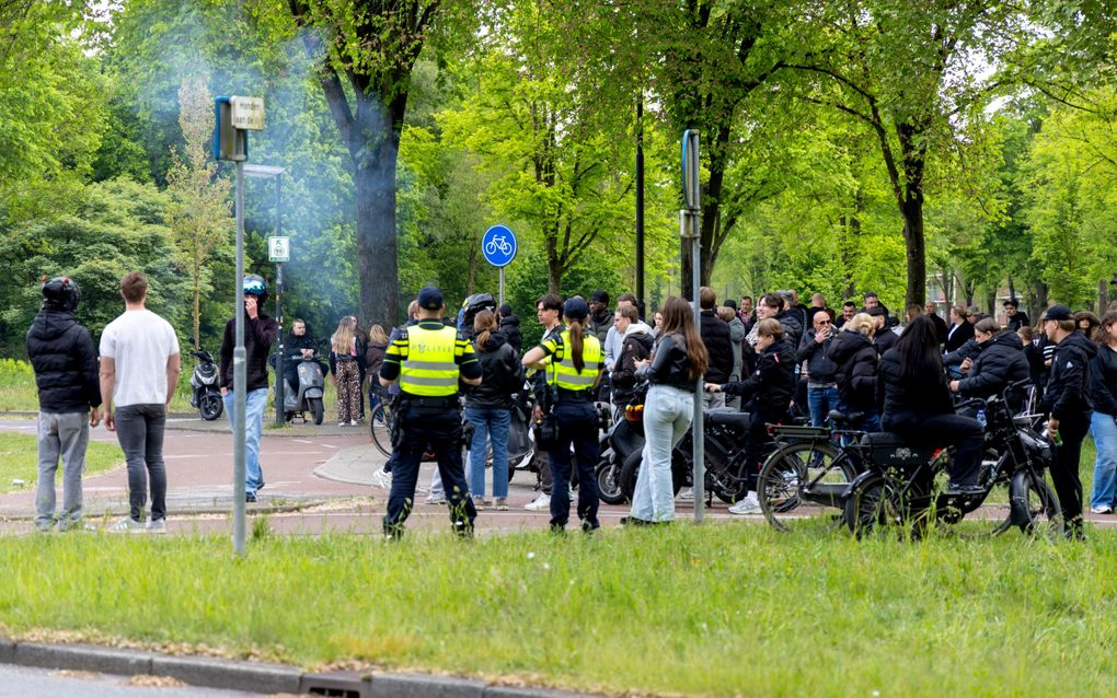 Voor derde dag op rij demonstratie tegen azc in Apeldoorn