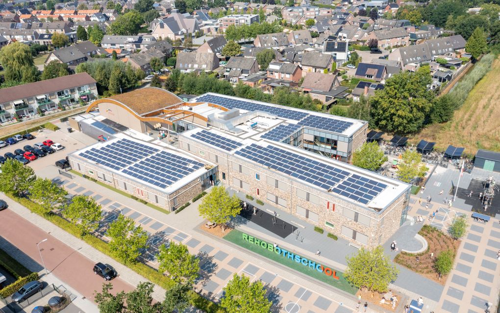 De Rehobothschool in Kootwijkerbroek groeit flink uit zijn jasje. beeld Rehobothschool Kootwijkerbroek