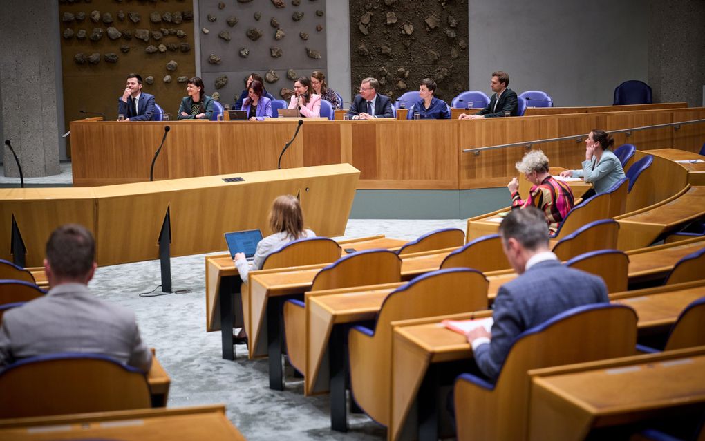 „Christenpolitici moeten alle kansen in het publieke debat benutten om te wijzen op Jezus en Zijn Koninkrijk.” Foto: de Kamer debatteerde op 9 april over de initiatiefwet van de CU die zelfmoord moet voorkomen. beeld ANP, Phil Nijhuis