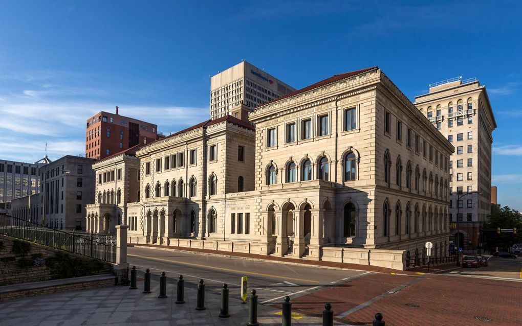 Het federaal hof van beroep in Richmond, Virginia. 